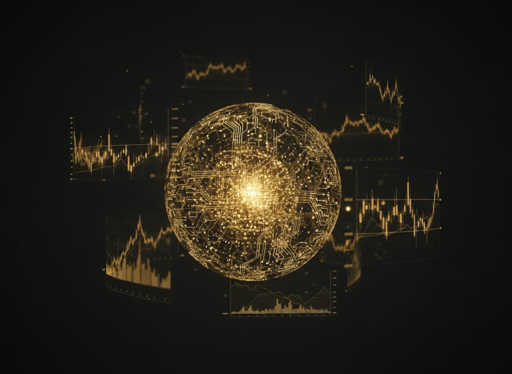 Representación del bot de inteligencia artificial de scalping XAU/USD de Market Makers